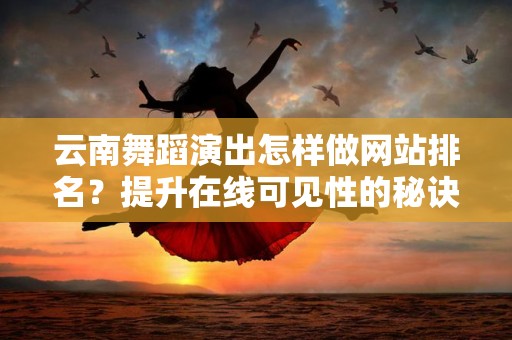 云南舞蹈演出怎样做网站排名？提升在线可见性的秘诀