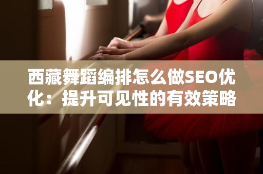 西藏舞蹈编排怎么做SEO优化：提升可见性的有效策略